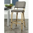 thumbnail image 1 of Safavieh Deltana Indoor/Outdoor Transitional Rattan Bar Stool, 1 of 8