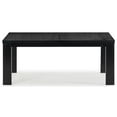 thumbnail image 1 of Safavieh Desmond Extendable Solid Wood Dining Table in Black, 1 of 14