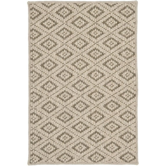 Safavieh Diamond 2' X 3' Power Loomed Rug in Taupe
