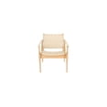 thumbnail image 1 of Safavieh Dilan Safari Chair Furn Accent Chairs, White, 1' X 1', Square, 1 of 5