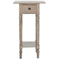 thumbnail image 1 of Sabrina End Table With Storage Drawer-Color:Vintage Grey,Finish:Grey, 1 of 2