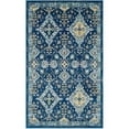 thumbnail image 1 of Safavieh EVOKE, ROYAL / IVORY, 3' X 5', Area Rug, EVK224A-3, 1 of 4