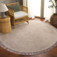 thumbnail image 1 of Safavieh Easy Care Frosina Solid Area Rug, Beige, 3' x 3' Round, 1 of 7