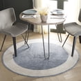 thumbnail image 1 of Safavieh Easy Care Anselmo Bordered Area Rug, Ivory/Blue, 3' x 3' Round, 1 of 7