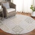 thumbnail image 1 of Safavieh Ebony Alene Floral Area Rug, Beige/Ivory, 6' x 6' Round, 1 of 10