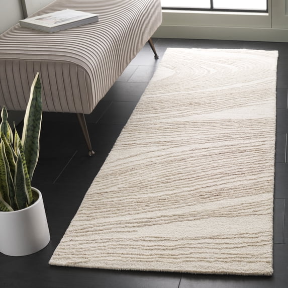 Safavieh Ebony Dusan Abstract Runner Rug, Ivory/Beige, 2'3" x 8'