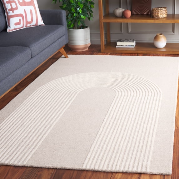 Safavieh Ebony Estelle Geometric Area Rug, Beige/Ivory, 4' x 6'