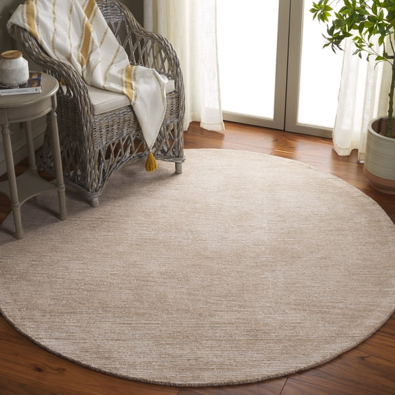 Safavieh Ebony Gresham Distressed Area Rug, Beige/Ivory, 6' x 6' Round