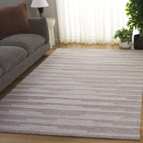 Safavieh Ebony Hallam Geometric Striped Area Rug, Beige/Ivory, 4' x 6'