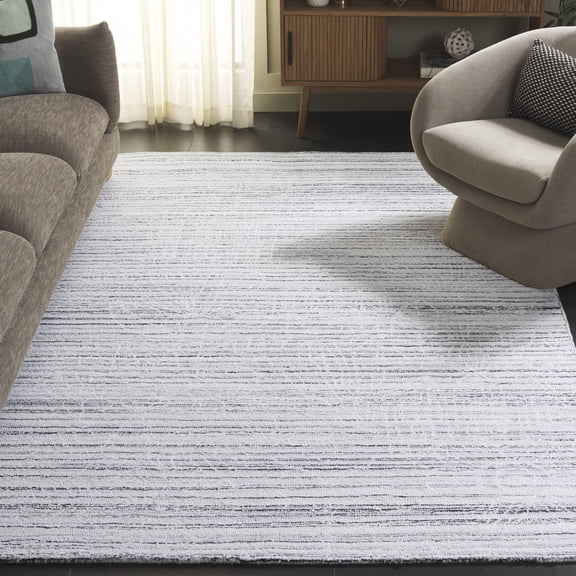 Safavieh Ebony Lennox Striped Area Rug, Gray/Ivory, 8' x 10'