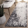 thumbnail image 1 of Safavieh Ebony Ridley Geometric Runner Rug, Black/Ivory, 2'3" x 9', 1 of 9