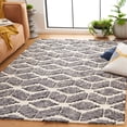 thumbnail image 1 of Safavieh Ebony Ronnie Geometric Area Rug, Dark Gray/Ivory, 5' x 8', 1 of 10