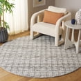 thumbnail image 1 of Safavieh Elements Fallon Striped Area Rug, Gray, 6' x 6' Round, 1 of 10