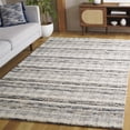 thumbnail image 1 of Safavieh Elements Fallon Striped Area Rug, Navy/Ivory, 5' x 8', 1 of 8