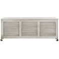thumbnail image 1 of Safavieh Elina Collection Outdoor 68 Gallon Wooden Deck Box, Grey Wash, 1 of 10