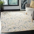 thumbnail image 1 of SAFAVIEH Evoke Peregrine Abstract Area Rug, Ivory/Yellow, 5'3" x 7'6", 1 of 9