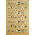 thumbnail image 1 of SAFAVIEH Evoke Milica Bordered Area Rug, Gold/Ivory, 4' x 6', 1 of 10
