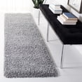 thumbnail image 1 of Safavieh Evolution Rothesay Solid Shag Runner Rug, Gray, 2'2" x 8', 1 of 11