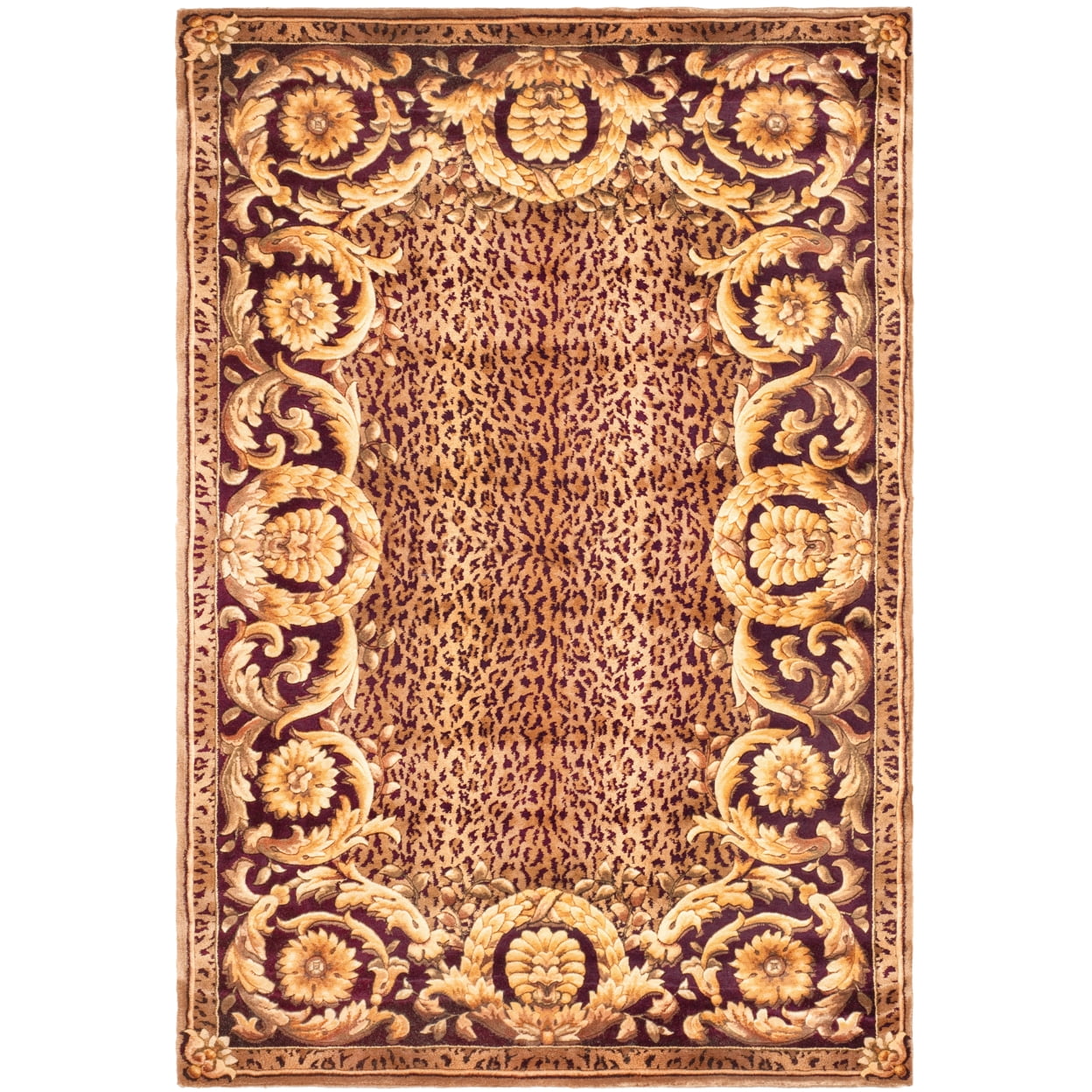 Florence Assorted Wool Hand-Knotted Oriental Rug 4' x 6'