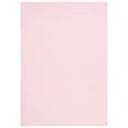 thumbnail image 1 of SAFAVIEH Faux Rabbit Fur Daven Solid Polyester Machine Washable Area Rug, Pink, 5' x 7', 1 of 9