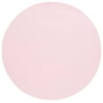 thumbnail image 1 of SAFAVIEH Faux Rabbit Fur Daven Solid Polyester Machine Washable Area Rug, Pink, 6' x 6' Round, 1 of 7