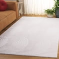 thumbnail image 1 of Safavieh Faux Rabbit Fur Mordikai Geometric Polyester Area Rug, Ivory, 8' x 10', 1 of 11