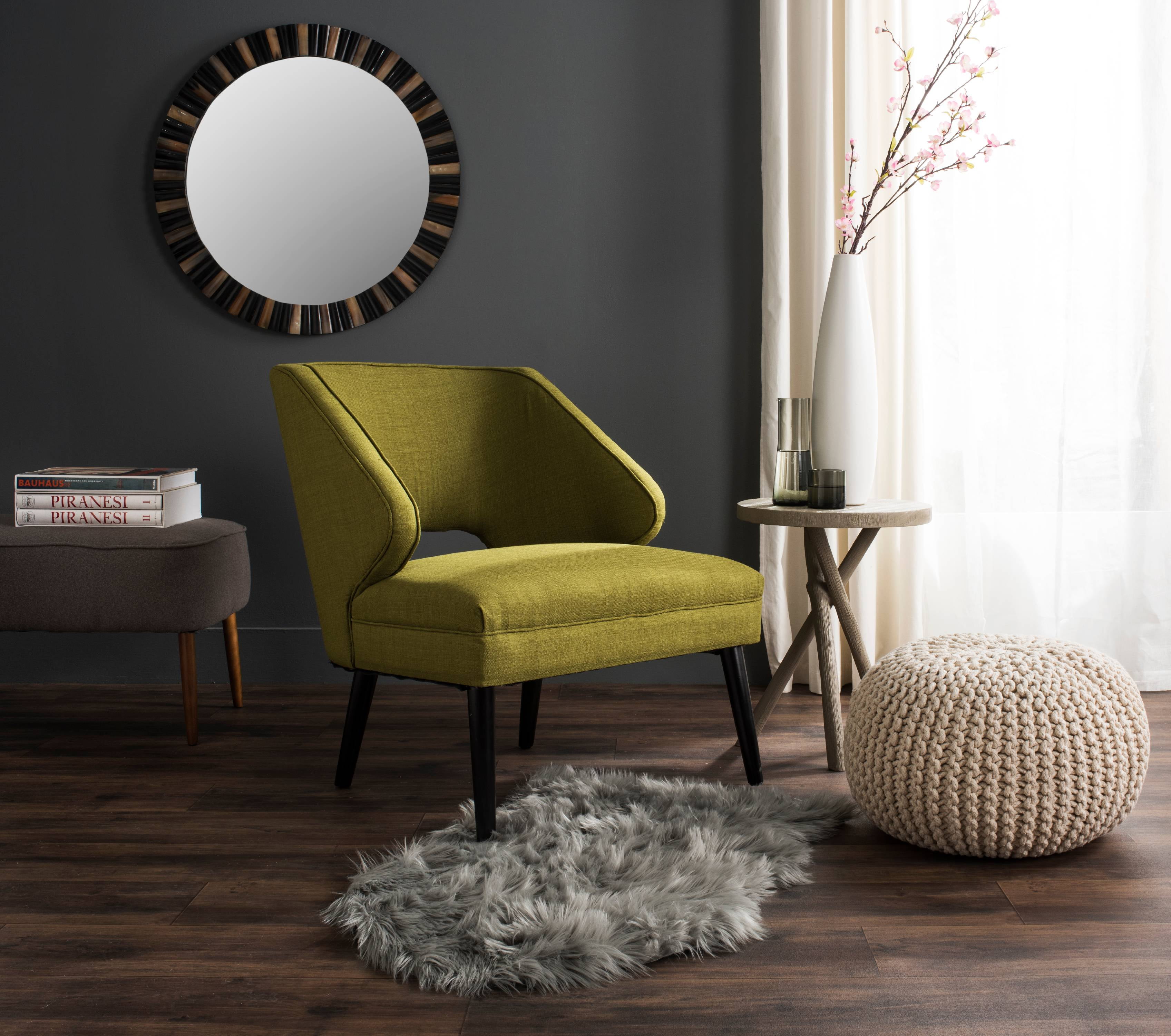 Luxurious Gray Faux Sheepskin 3' x 5' Tufted Rug