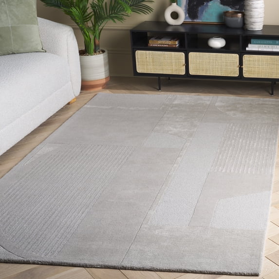 Safavieh Fifth Avenue Einri Geometric Area Rug, Gray, 5' x 8'