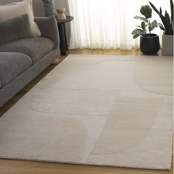 Safavieh Fifth Avenue Janie Geometric Area Rug, Beige, 4' x 6'