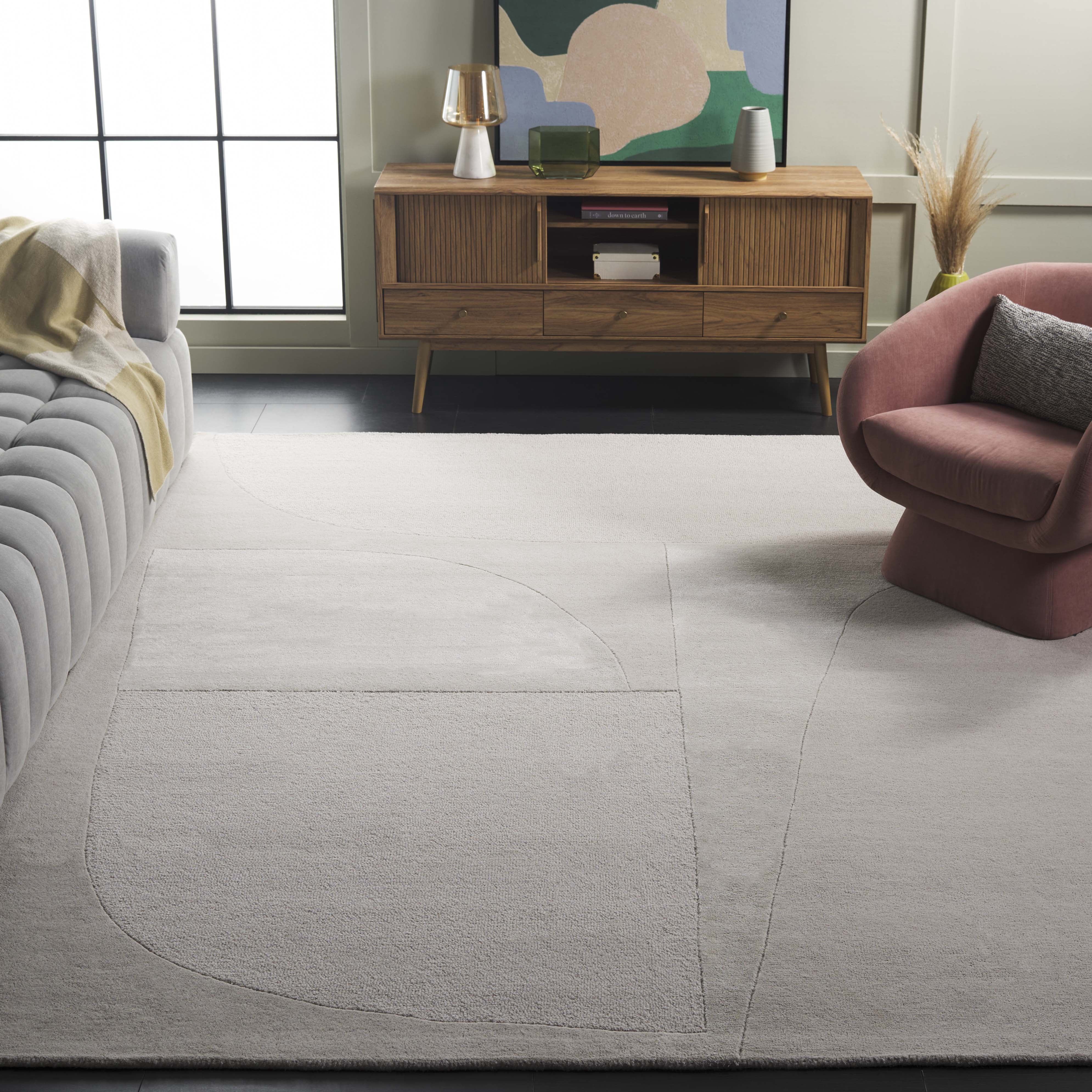 Safavieh Fifth Avenue Serrena Geometric Area Rug, Gray, 8' x 10'