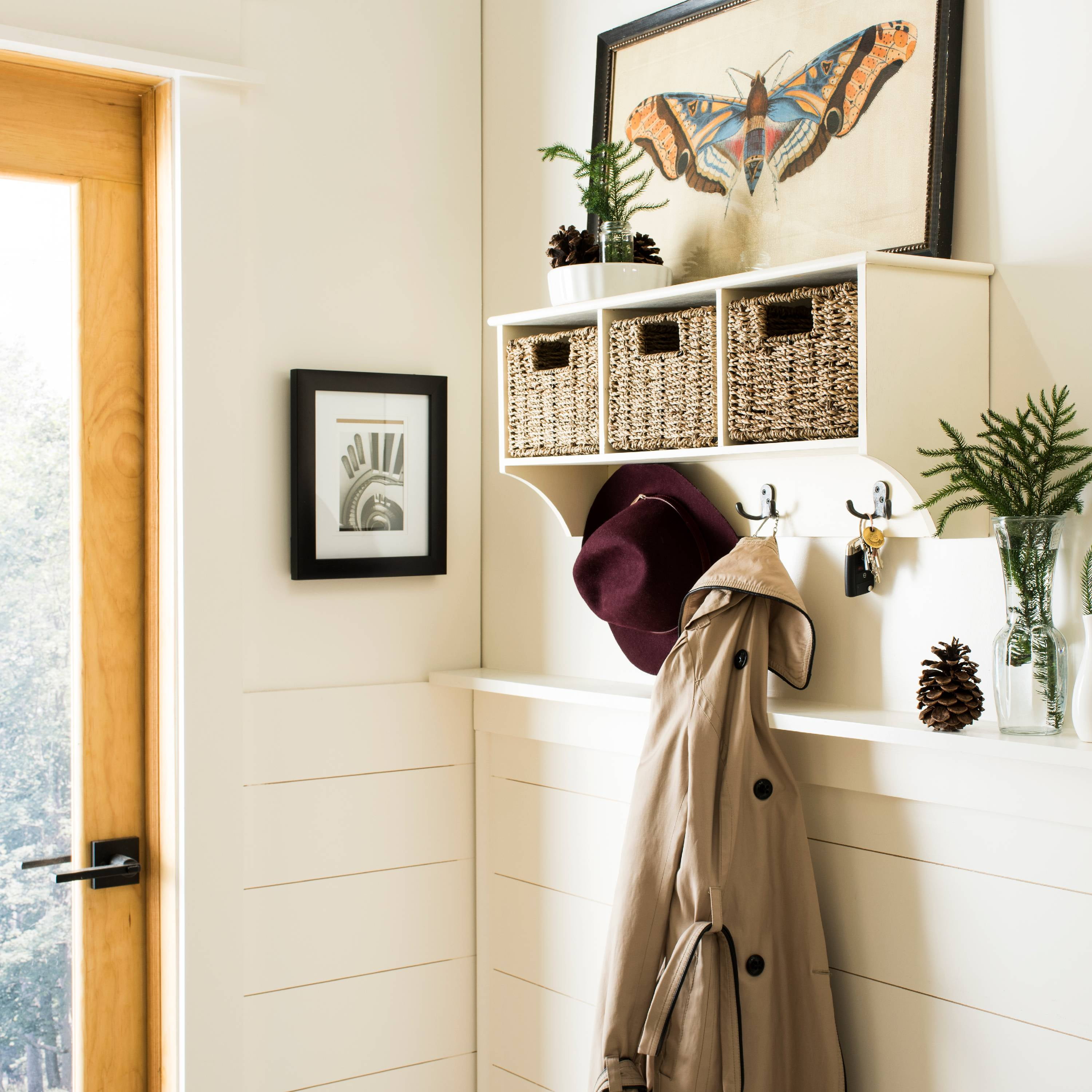 Safavieh Finley Hanging 3 Basket Wall Rack