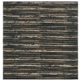 thumbnail image 1 of SAFAVIEH Natural Fiber Carlene Abstract Area Rug, Black/Natural, 6' x 6' Square, 1 of 9