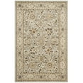 thumbnail image 1 of Traditional Rug - Florenteen Polypropelene Pile -Grey/Ivory-Color:Grey/Ivory,Design:Traditional,Shape:Medium Rectangle,Size:9'L x 6'W, 1 of 1