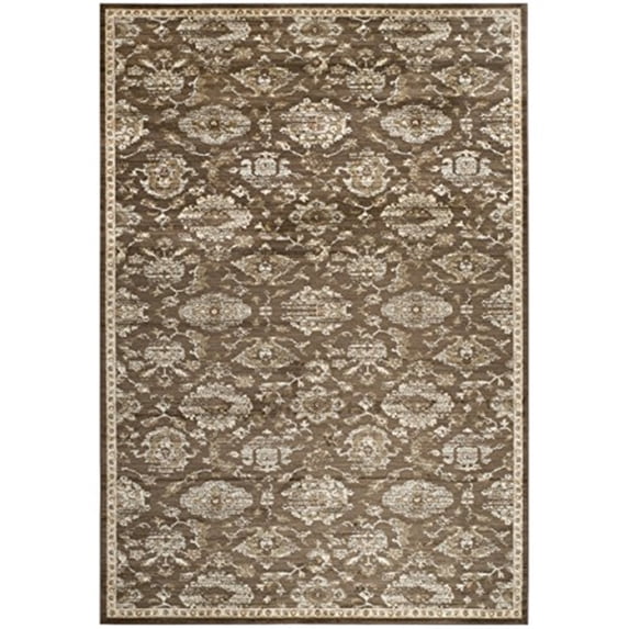 Safavieh Florenteen 9' X 12' Power Loomed Rug in Brown and Ivory