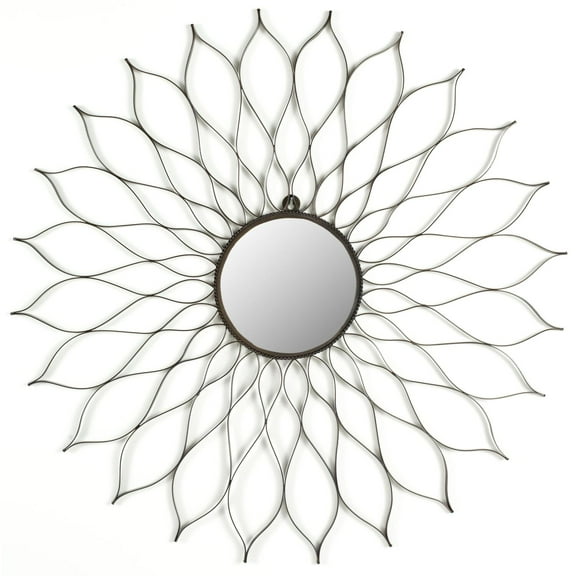 Flower Sunburst Mirror - 35W x 35H in.