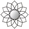 thumbnail image 1 of Safavieh  Flower Power Coffee Bronze 36-inch Decorative Mirror - 36" x 1" x 36", 1 of 4