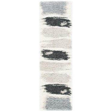 Safavieh  Fontana Shag Donjeta Rug 2'3" x  8' 8' Runner Indoor,Shag Bedroom,Entryway,Dining Room Rectangle