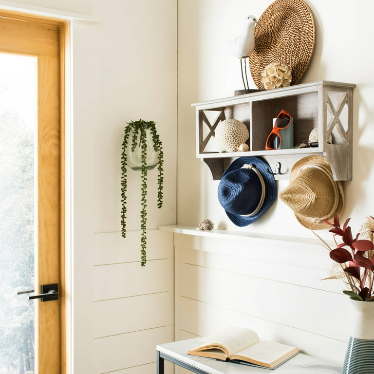 Safavieh Freya Hanging Storage Wall Rack (Gray)
