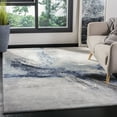 thumbnail image 1 of Safavieh Galaxy Rosamund Abstract Area Rug, Blue/Gray, 5'3" x 5'3" Square, 1 of 8