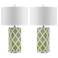 thumbnail image 1 of Safavieh Garden Lattice 27 in. H T Geometric Table Lamp, Set of 2, 1 of 5