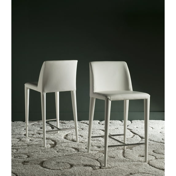 Safavieh Garretson Modern Glam Counter Stool with Footrest