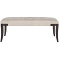 thumbnail image 1 of Safavieh Gibbons Benchs-Color:Taupe,Finish:Espresso, 1 of 5