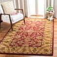 thumbnail image 1 of Safavieh Golden Jaipur Dreda Bordered Wool Area Rug, Burgundy/Gold, 2' x 3', 1 of 11