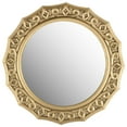 thumbnail image 1 of Safavieh  Gossamer Lace Gold 25-inch Round Decorative Mirror - 25" x 25" x 0.8", 1 of 5