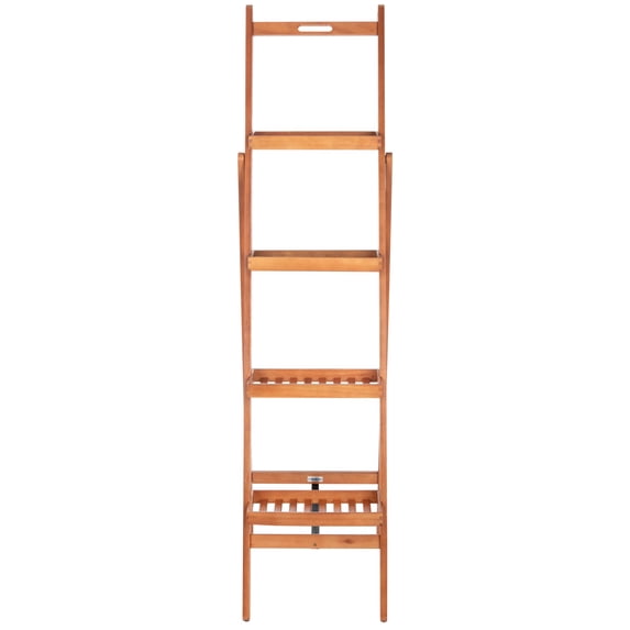Safavieh Grenton Outdoor Patio 4 Tier Shelf - Natural
