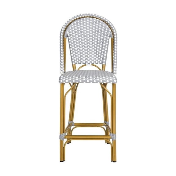 Safavieh Gresley Outdoor French Bistro Stacking Counter Stool