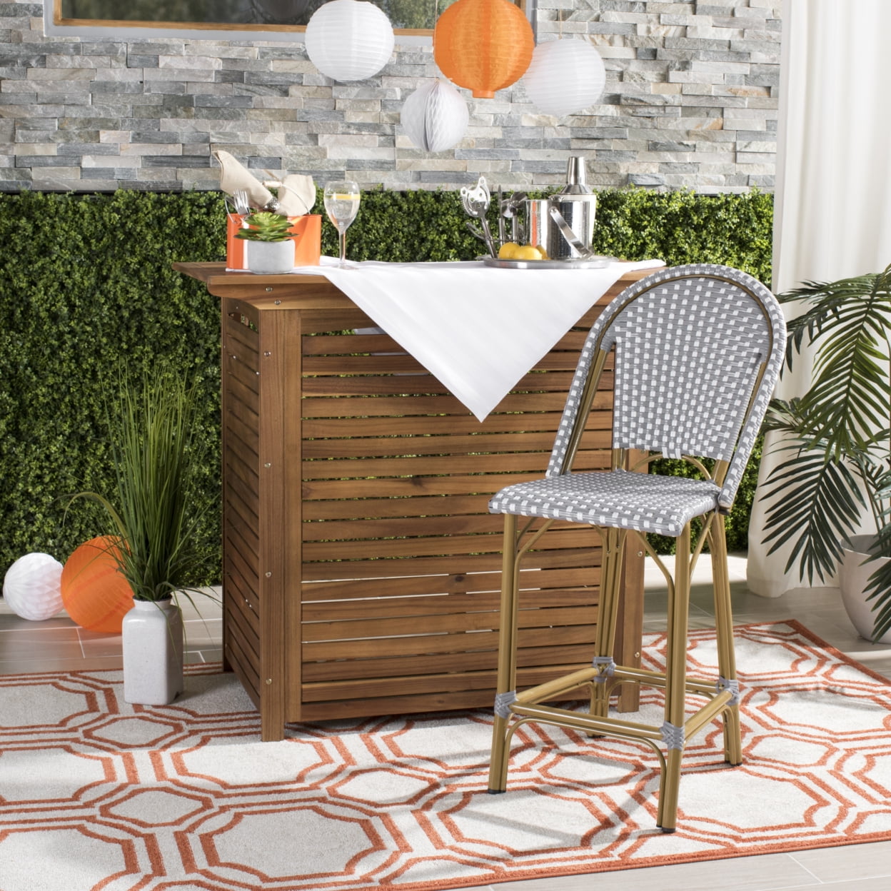 Safavieh bungalow counter sale stool