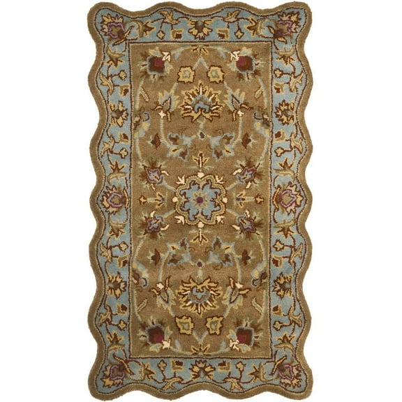 Safavieh HERITAGE, BEIGE / BLUE, 2'-3" X 4', Area Rug, HG821A-24S