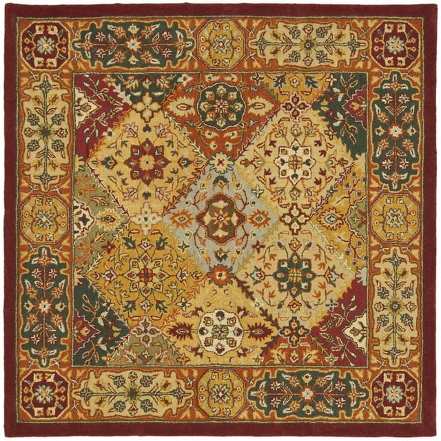 Safavieh HERITAGE, MULTI, 6' X 6' Square, Area Rug, HG512A-6SQ