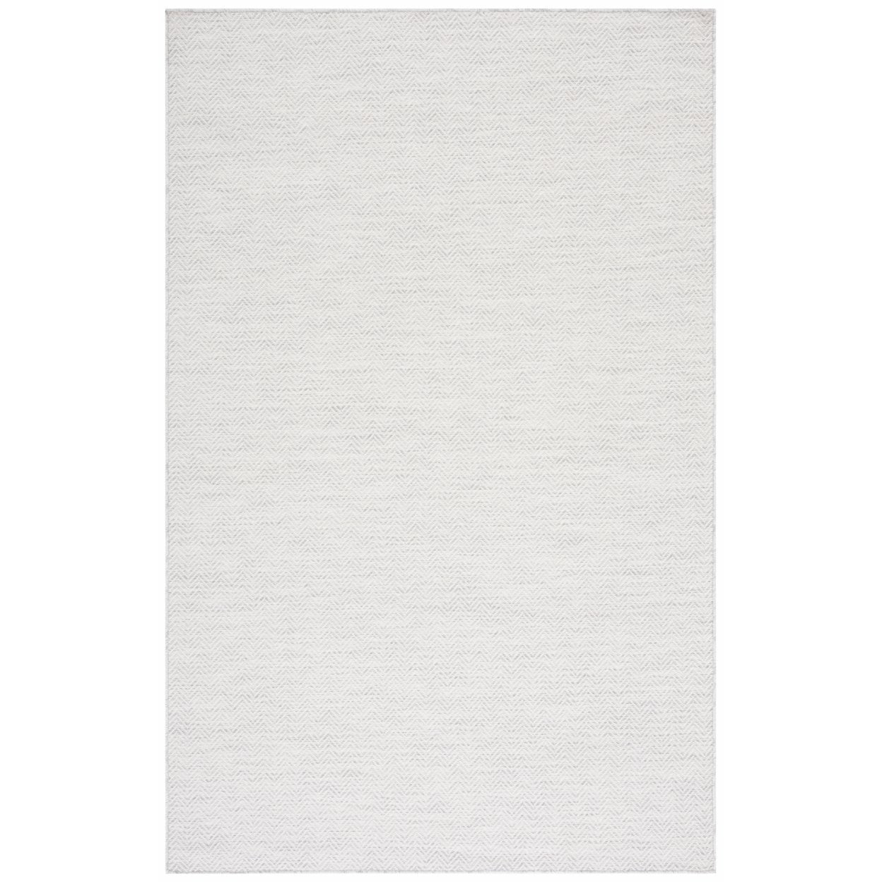 Ivory and Multi 5'1" x 7'6" Synthetic Indoor/Outdoor Area Rug